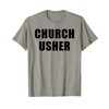 Church Usher - Christian Faith Staff & Volunteer Uniform T-Shirt