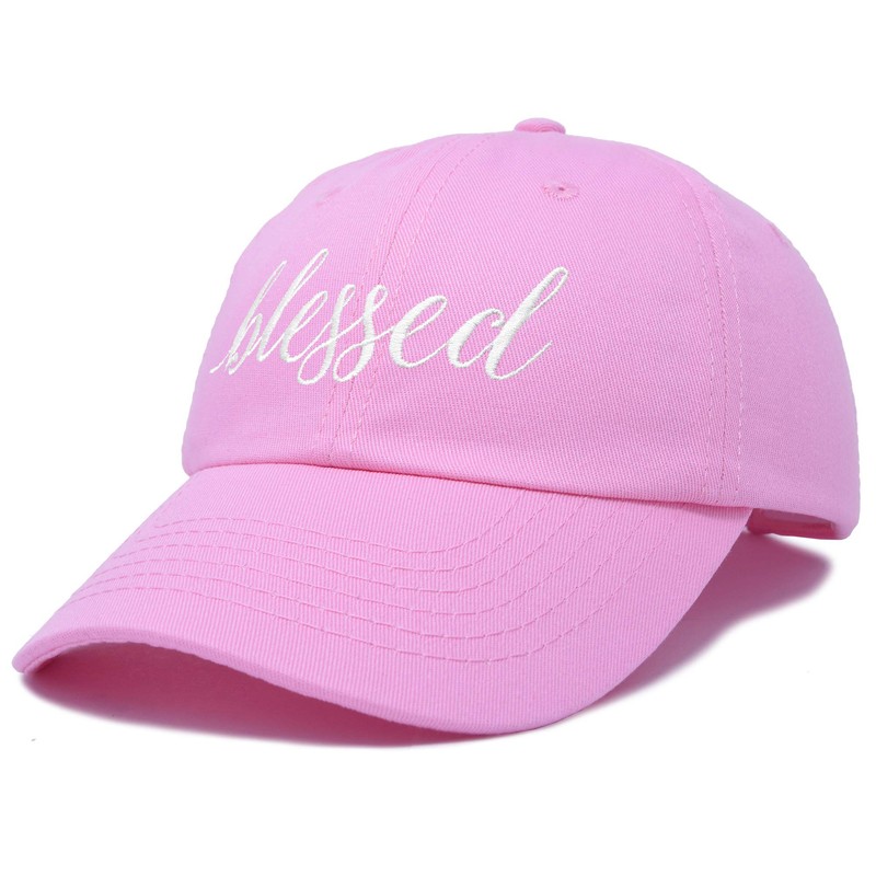 DALIX Blessed - Gorra de béisbol para mujer (algodón suave),