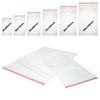 600 x Ziplock Bags Set with 6 Sizes, 100 Pieces