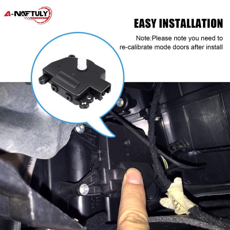 A-NAFTULY HVAC Heater Blend Door Actuator Replacement Fits for Ram