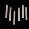 Alnicov 6Pcs Acoustic Guitar Bone Blanks Saddle,Guitar Bridge Saddle Blank