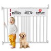 BabyDan MultiDan, 24.6"-42", Extendable Stair Gate/Baby Gate/Safety Gate, Metal, White,