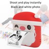 Instant Camera Mini Christmas Style HD Video Recorder Print Digital