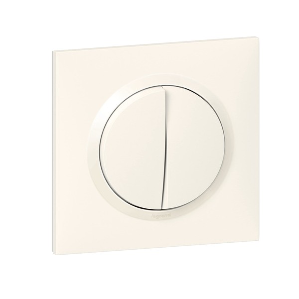 Legrand - Dooxie 10A-230 V double switch or 2-way switch