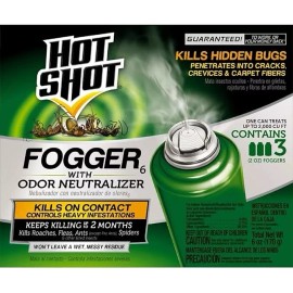 Hot Shot Insect Fogger With Odor Neutralizer Heavy Infestation Indoor