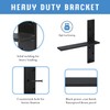 Floating Shelf Bracket 3/8" Thick Heavy Duty Shelf Brackets 3