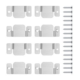 8 Pack Sectional Couch Connector, Universal Sectional Sofa Connector Couch Bracket with Screws Interlocking Furniture Connector by Podoy