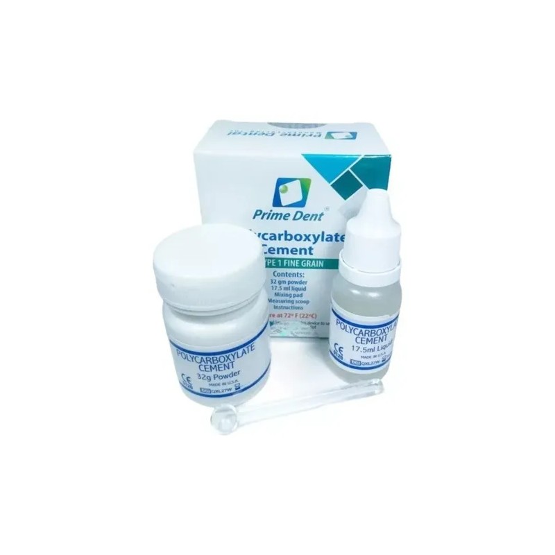 Cemento Dental De Policarboxilato Pca - Prime Dental