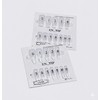 [1+1] Sample tip for measuring size - short nose pin