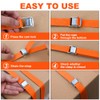 URAQT Tie Down Straps, 4 Pack Heavy Duty Tensioning Belts,