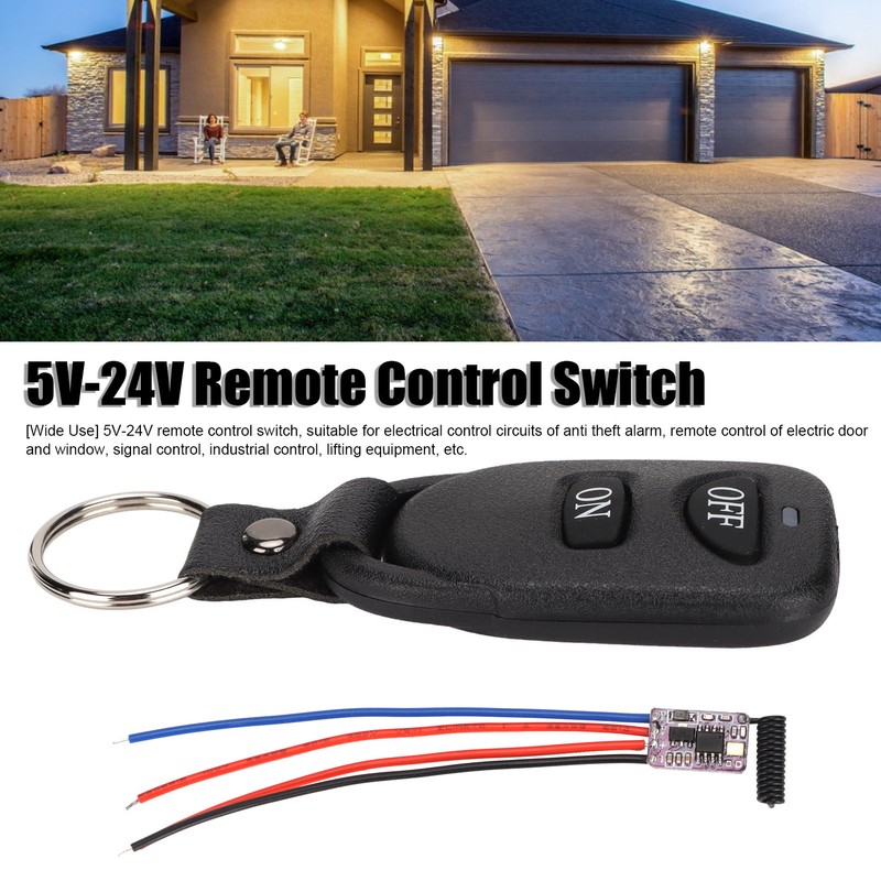 5V‑24V Remote Control Switch Wireless Relay Remote Control for Signal