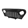 IBESTWOLF Matte Black Front Grill Grille with Mesh for 1997-2006