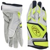 Rawlings Baseball Adult Ambidextrous Millenia Batting Gloves Genuine Leather EBG22S01