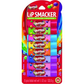 Lip Smacker Skittles Party Pack, 8 Count (Pack of 1)