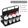 Reusable Drink Carrier with Handle for Doordash, Eats, Grubhub, Portable