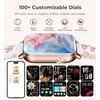 Smartwatch Damen mit Telefonfunktion, 1,85" Smart Watch für Android iOS,