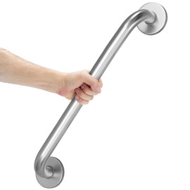 AmazerBath Grab Bars for Bathtubs and Showers Anti Slip, 24" L x 1.25" D, Handicap Grab bar Stainless Steel, Shower Grab Bars for Seniors, Bathtub Handle Grab Bars for Bathroom Holds 500LBS
