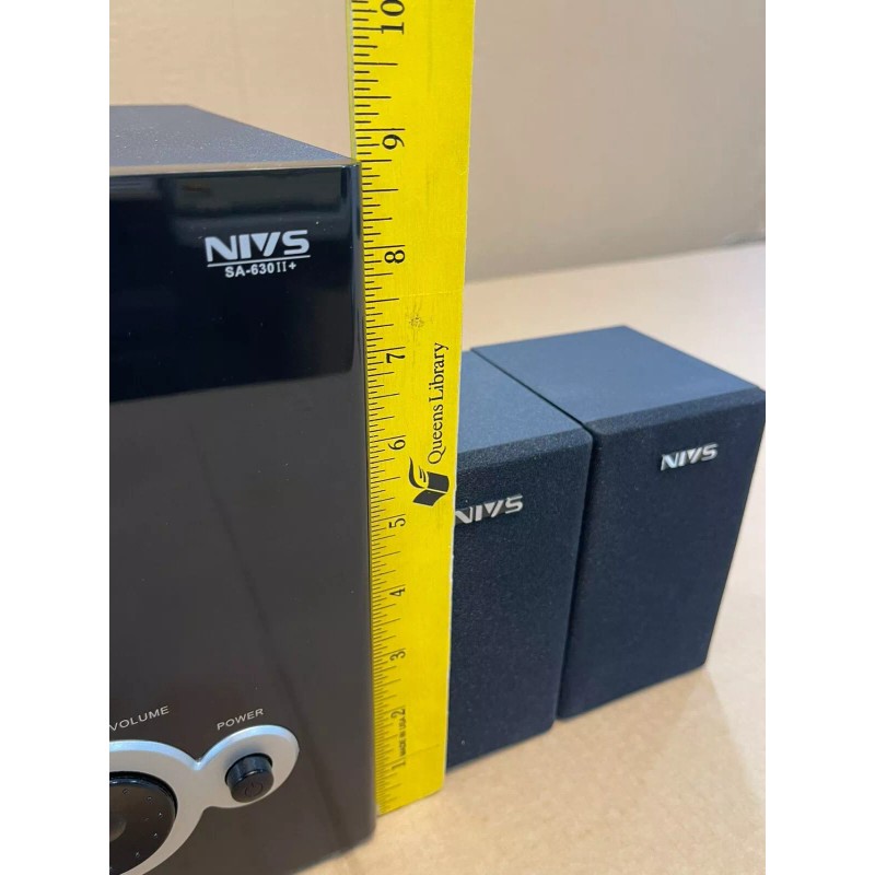 NIVS SA-630II+ 2.1 CH Subwoofer Multimedia Speaker System (Brand New)