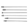 6pcs 6mm Tungsten Carbide Burr Set, 1/4" Shank Aluminum Rotatory