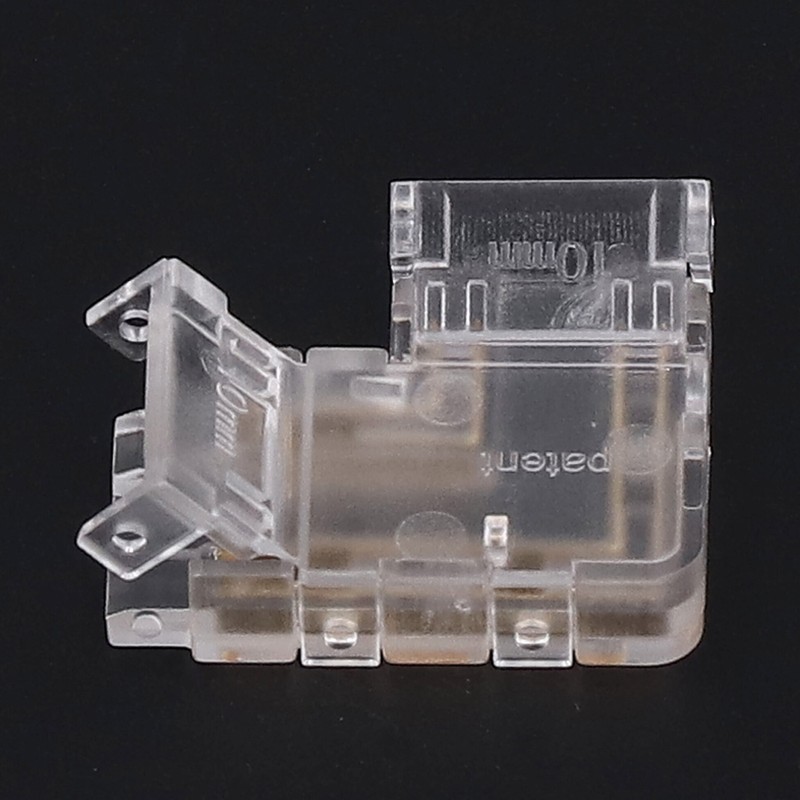 8PCS L Shaped LED Light Strip Connectors 4 Pin 10mm