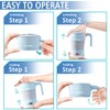 HYTRIC Travel Electric Kettle, 700ML Foldable Small Electric Kettle BPA-Free,