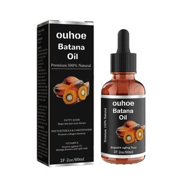 Batana Oil - 100% Pure & Natural from Honduras for Hair Growth, Eliminates Split Ends, Enhances Radiance & Nourishment for All Hair Types, 2 fl oz Haircare Comfort