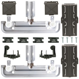 Dishwasher Top Rack Adjuster by SupHomie - Compatible with Whirlpool WDT750SAHZ0 WDT780SAEM1 WDTA50SAHZ0 WDT730PAHZ0 WDT970SAHZ0 WDT970SAHV0 WDT730PAHB0 WDT730PAHV0