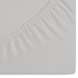 Burrito Blanco Fitted Sheet A8 | Fitted Sheet 100% Cotton | Fitted Sheet 160 x 190 / 200 cm | Colour Grey