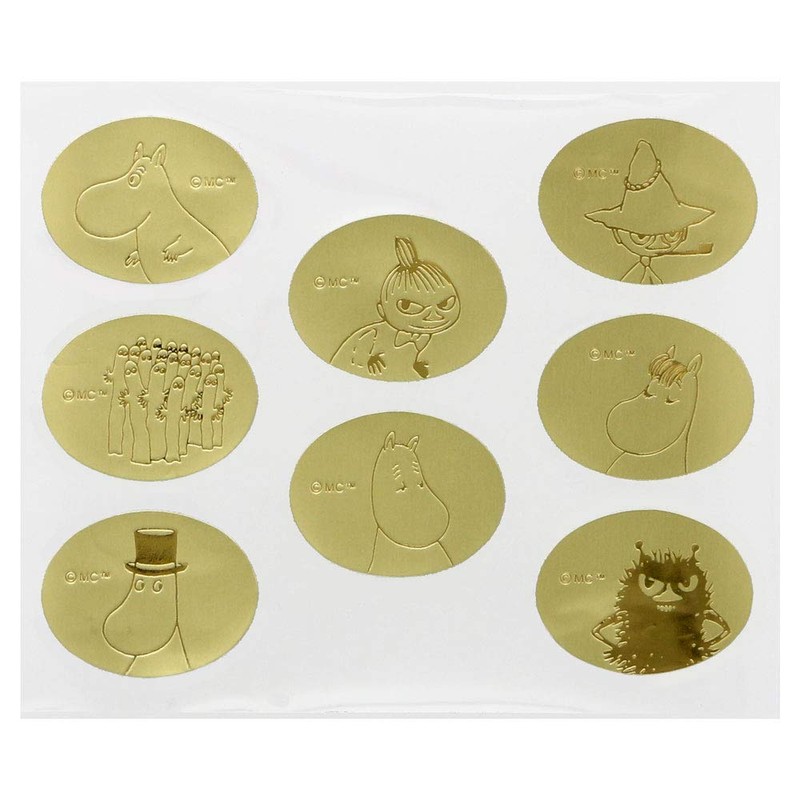 Sunstar Stationery Moomin Letter Set, Case Included, Family S2087146