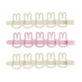 SHOBIDO MF46393 Miffy Silhouette American Pin 3P Dick Bruna Hair Accessories