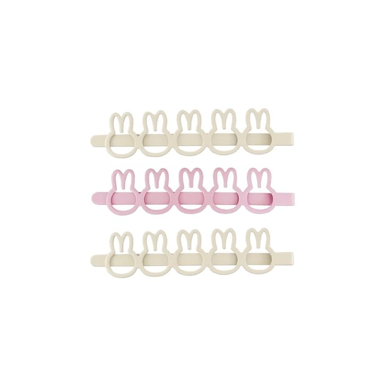 SHOBIDO MF46393 Miffy Silhouette American Pin 3P Dick Bruna Hair