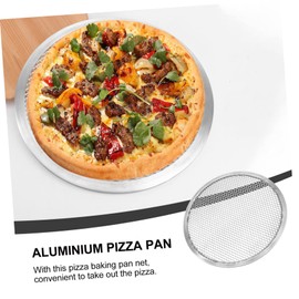 Pizza Thicken Pizza Baking Net Nonstick Pizza Crisper Pan Oven Accessories Home Restaurant Kitchen