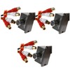 OSALADI 3pcs Universal Rca Level Controller Shocks Volume Control Cable