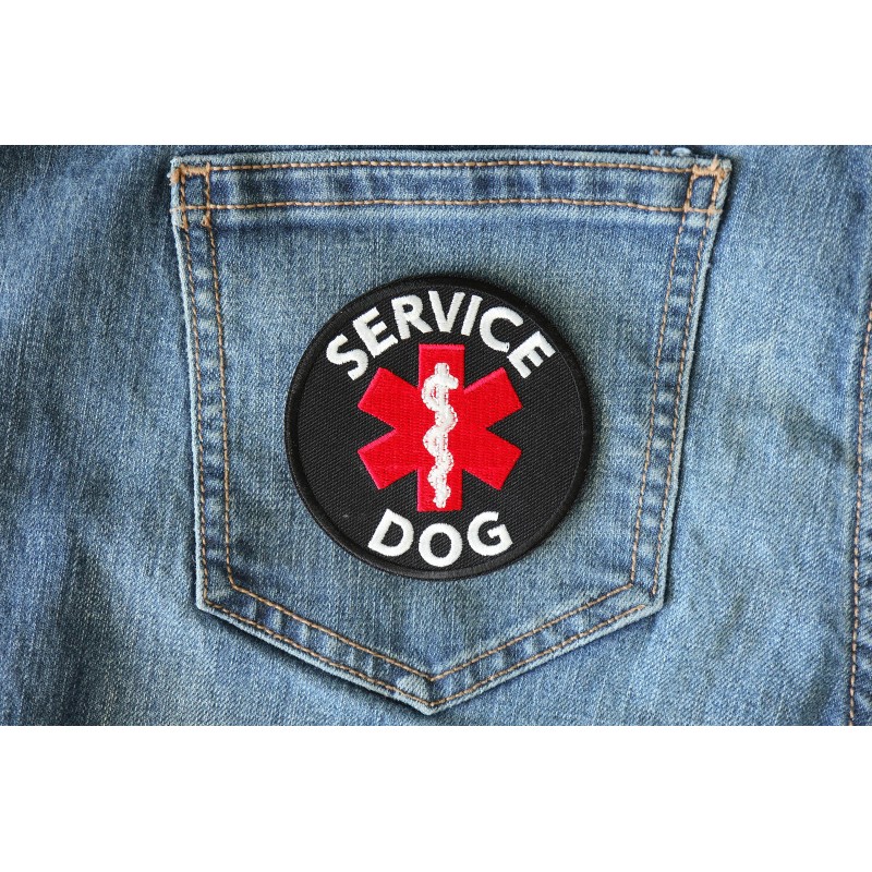 Ivamis Service Dog Patch - 3x3 inch - P7040