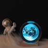 HeZhiNing Crystal Ball Night Light Creative Night Scene Astronomy 3D
