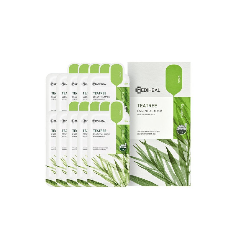 Mediheal Tea Tree Essential Mask 20 Sheets / 메디힐 티트리