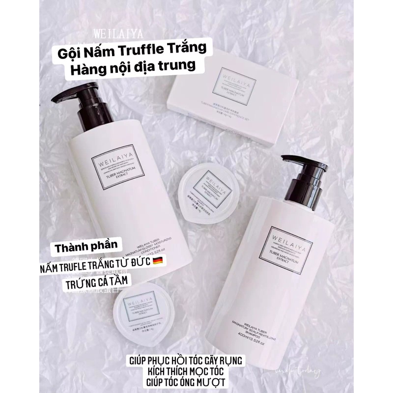 Weilaiya - Truffle Multi-Stage Repairing Shampoo Set (2 Bottles of