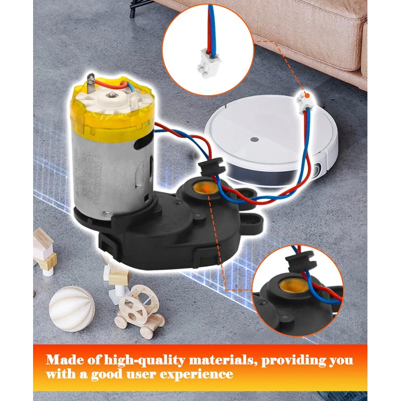 Robot Vacuums Main Brush Motor Compatible with Ecovacs DEEBOT OZMO