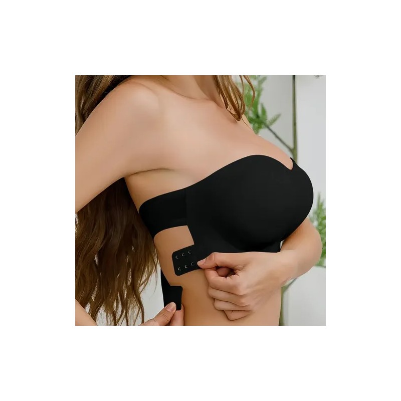 2p Bra Nubra Brasier Strapless Push Up Invisible Sin Tirante