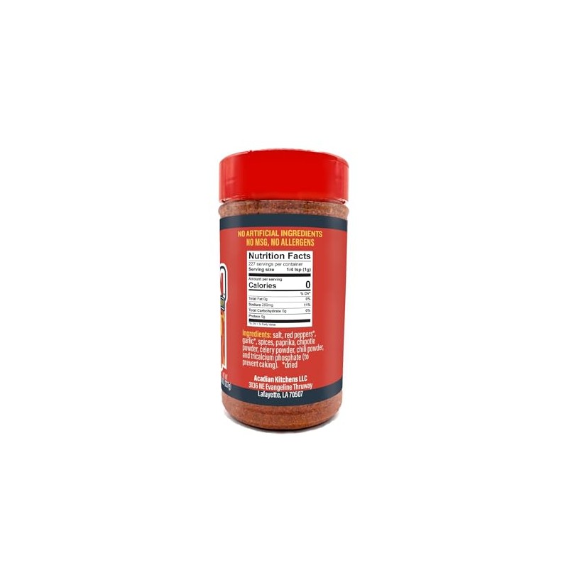 Ragin Hot Cajun Seasoning 8 oz Ragin' Cajun (Pack of