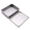 BE-TOOL Aluminium Electronics Project Box, IP54, Silver, 1 x Aluminium
