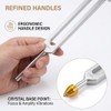 Tuning Forks for Healing Set, 128Hz 136.1Hz 432Hz 528Hz Weighted/Unweighted