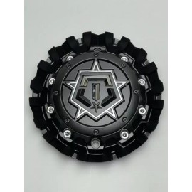 TIS Matte Black Wheel Center Cap 6032K139-TIS-C