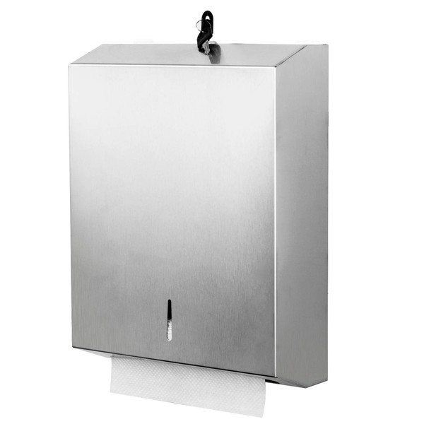 Paper Towel Dispenser Wall Mount Commercial c-fold/Multi-fold/Tri-fold, Touchless Hand Towel