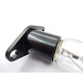 junxuan 5304424251 For Frigidaire Microwave Lamp Light Bulb and Socket Assembly Replacement