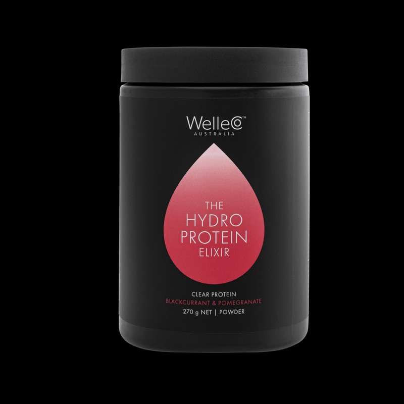 WelleCo The HydroProtein Elixir - Pomegranate & Blackcurrant 270g