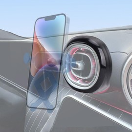 Air Vent Cell Phone Holder,Applicable with Mercedes Benz‘s 2022-2024 C260-C300-C350-C43-C63AMG & 2024 GLC260-GLC300-GLC43-GLC63AMG & 2024 CLE300- CLE350-CLE53AMG, Automatic Locking,Benz‘s Accessories