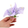 HONMEET Beach Floral Hair Clip Lily Flower Design Elegant Hair