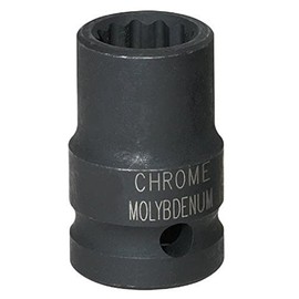 KS Tools 515.0969 3/8" 12 point impact socket, short, 19mm