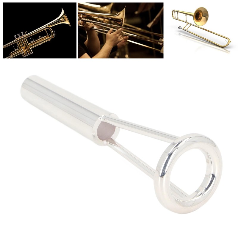 Mouth Shape Corrector Strength Trainer Hollow Neck Trumpet Trombone Mouthpiece